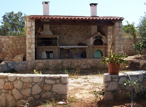 BBQ's and exterior covered kitchens