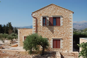 Two Floor Stone Villa.