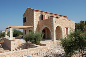 Two Floor Stone Villa.