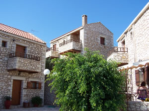 Some of the houses on the Tsivaris Villa complex.